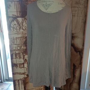 Pure Collection Taupe Long Sleeve Tunic